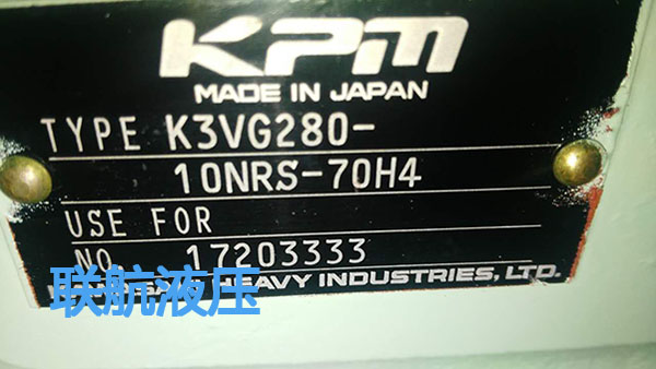 日本川崎柱塞泵K3VG280-10NRS-70H4